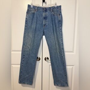 Polo Jeans Co Ralph Lauren men vintage straight leg blue denim jeans size 36x32.
